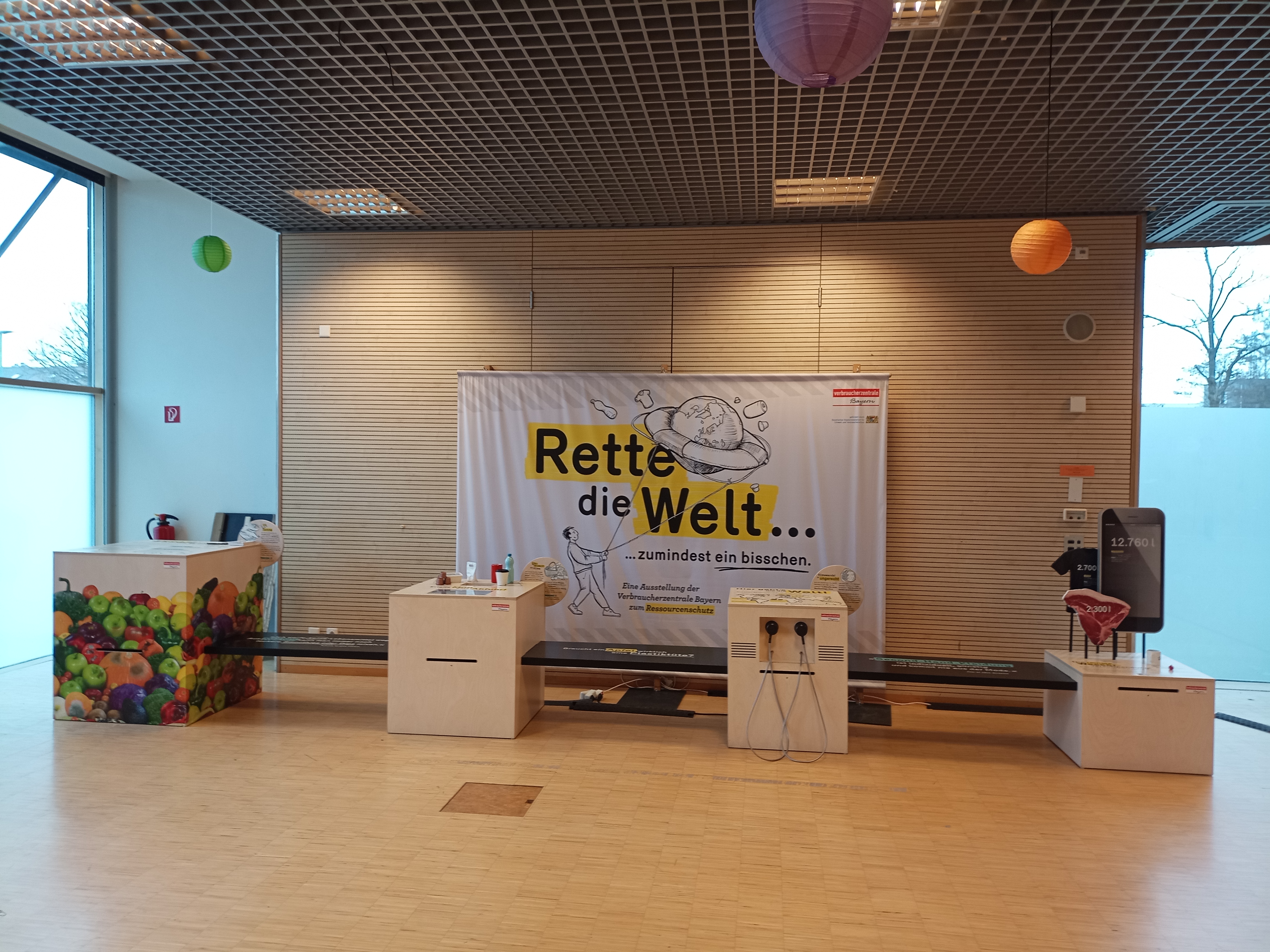 Ausstellung im Mehrzweckraum des SGM Ausstellung im Mehrzweckraum des SGM