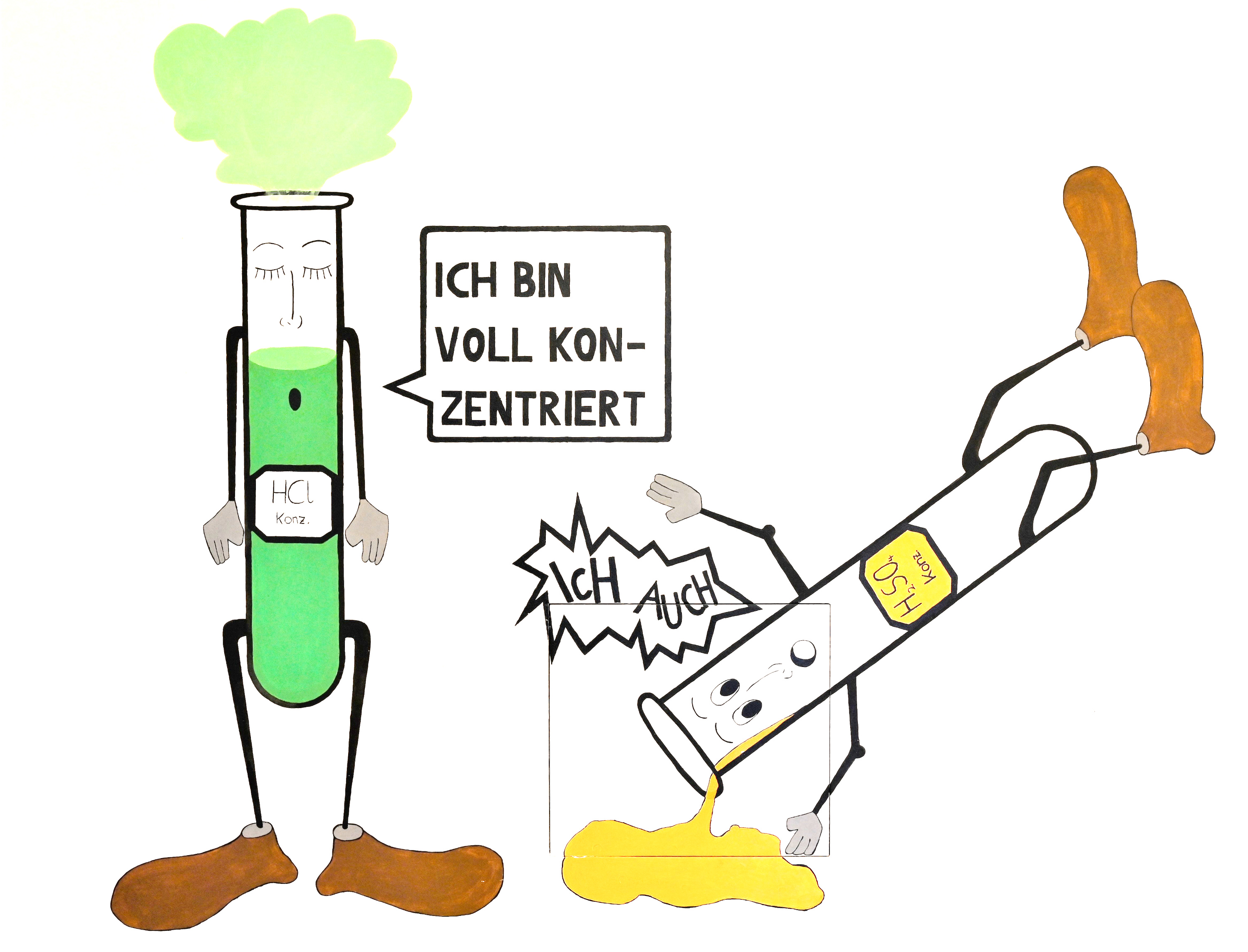 Voll konzentriert!