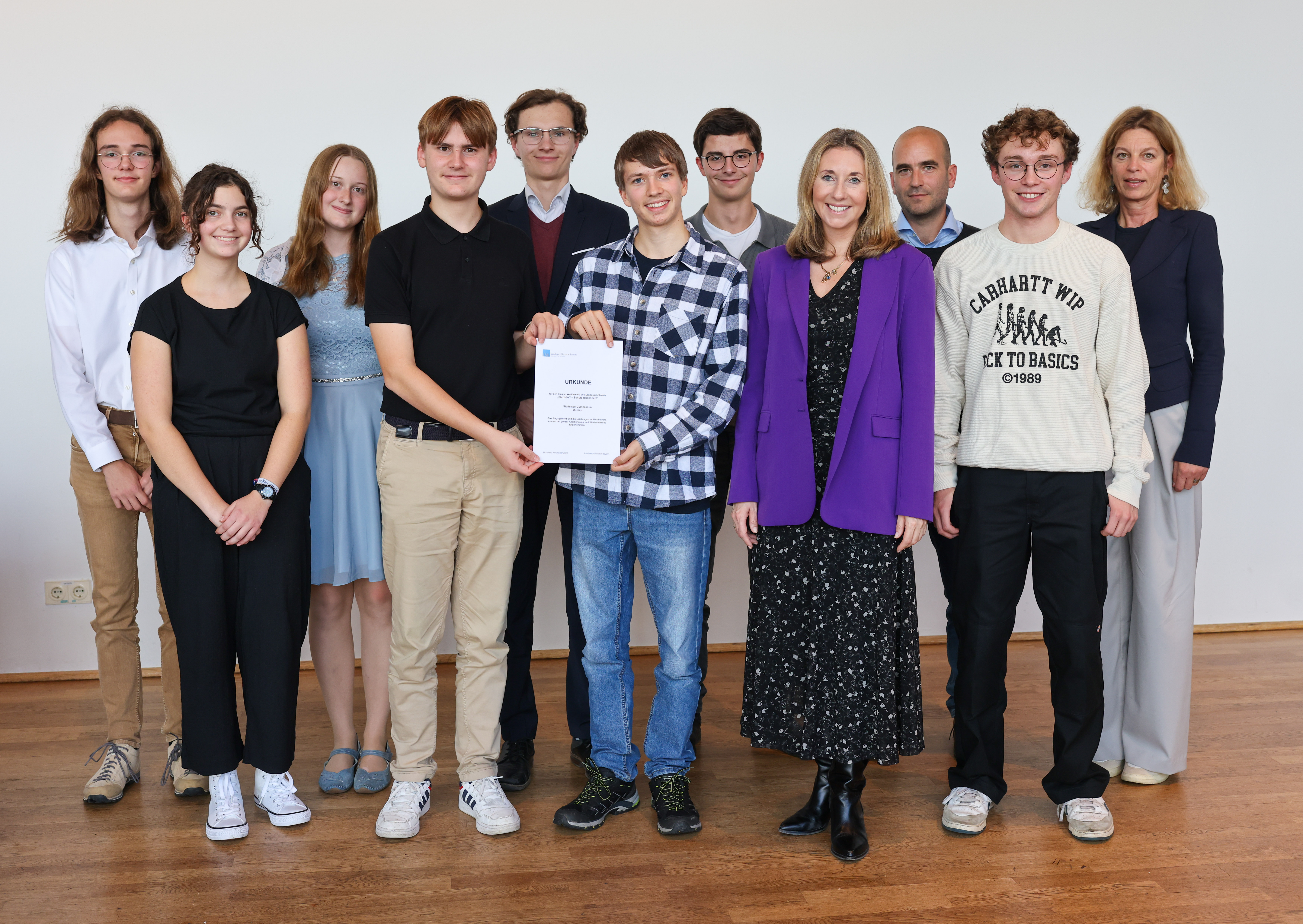 StMUK, Verleihung Wettbewerb des Landesschülerrats