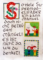 Schwarzer, Lisa, Miniaturmalerei